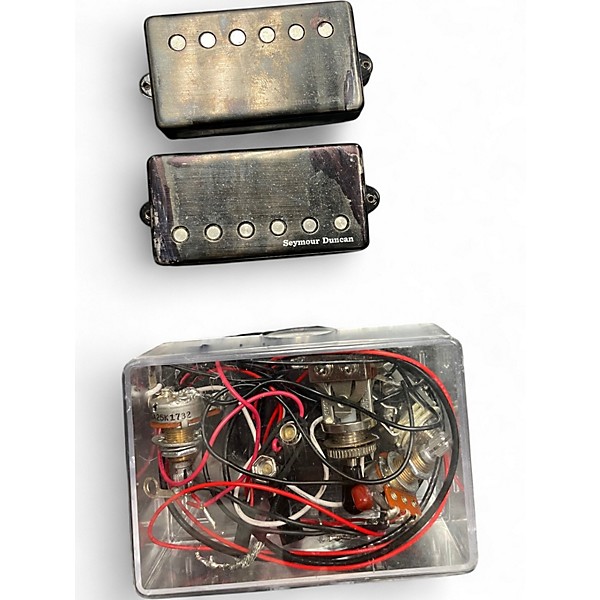 Used Seymour Duncan Jeff Loomis Blackout Set Humbucker Electric Guitar Pickup