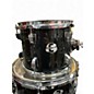 Used Ludwig 5 Piece ELEMENT BLACK SPARKLE Drum Kit