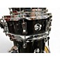 Used Ludwig 5 Piece ELEMENT BLACK SPARKLE Drum Kit
