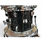Used Ludwig 5 Piece ELEMENT BLACK SPARKLE Drum Kit