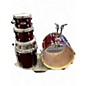 Used 2010s Pearl 5 Piece Export dark red Drum Kit thumbnail