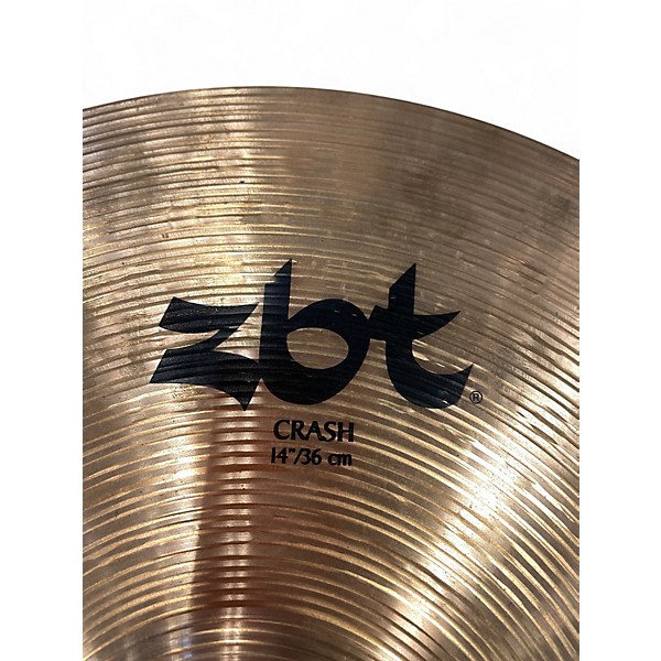 Used Zildjian 14in ZBT Crash Cymbal 33 | Guitar Center