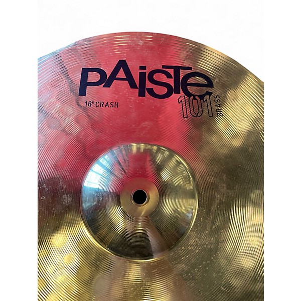 Used Paiste 16in 101 Brass Cymbal