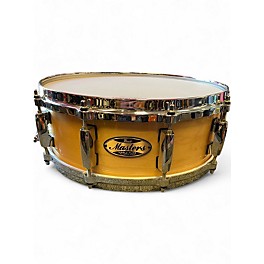 Used Pearl 14X5 Masters Maple Pure Natural Drum