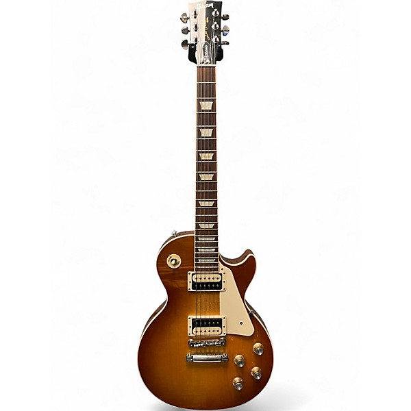 Used 2019 Gibson Les Paul Classic Honey Burst Solid Body Electric Guitar