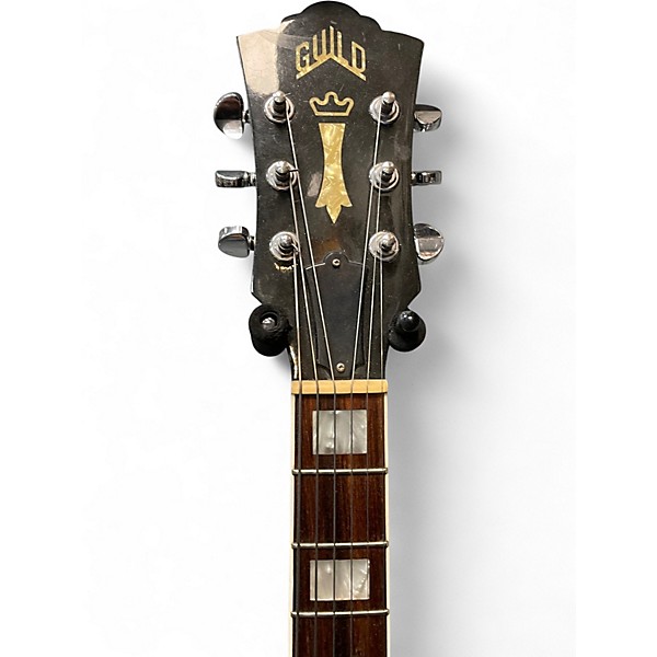 Used 1999 Guild x150d Vintage Sunburst Hollow Body Electric Guitar