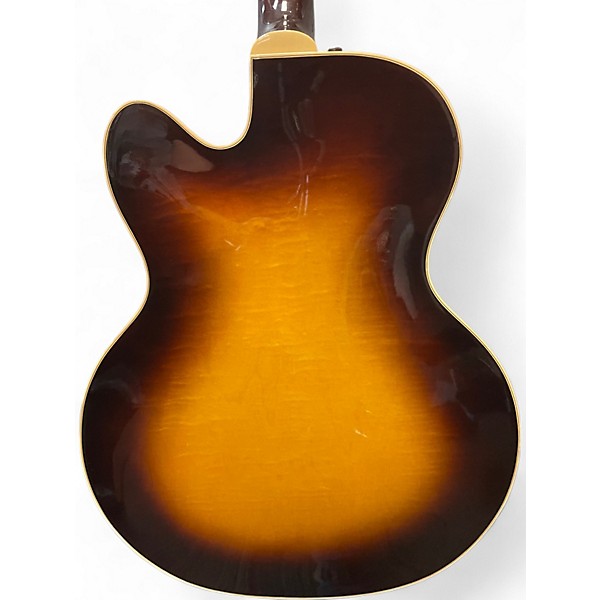 Used 1999 Guild x150d Vintage Sunburst Hollow Body Electric Guitar