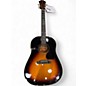 Used Epiphone aj45se Sunburst Acoustic Electric Guitar thumbnail
