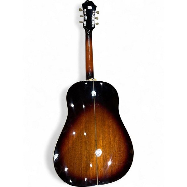 Used Epiphone aj45se Sunburst Acoustic Electric Guitar