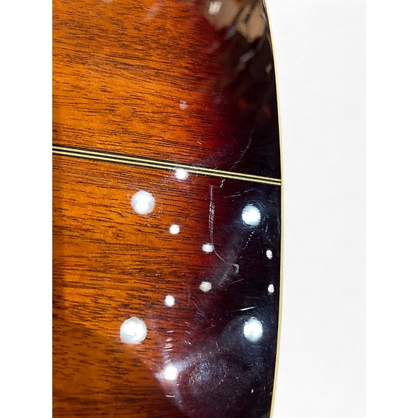 Used Epiphone aj45se Sunburst Acoustic Electric Guitar