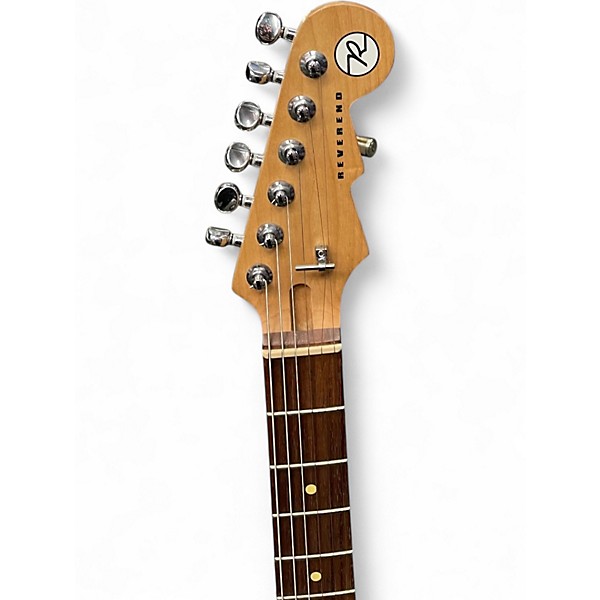 Used Reverend DOUBLE AGENT W CHRONIC BLUE Solid Body Electric Guitar