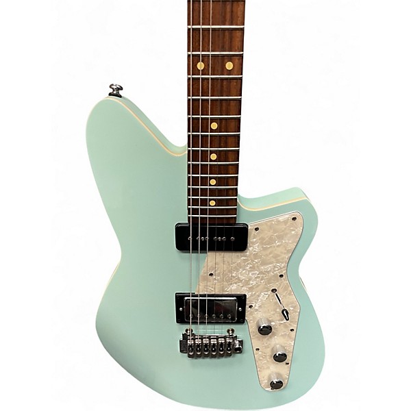 Used Reverend DOUBLE AGENT W CHRONIC BLUE Solid Body Electric Guitar