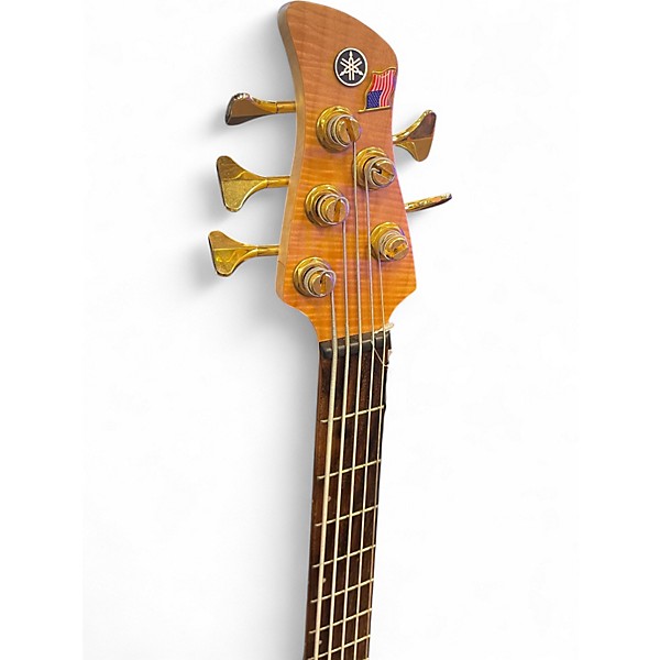 Used Yamaha TRBX605FM Natural Electric Bass Guitar