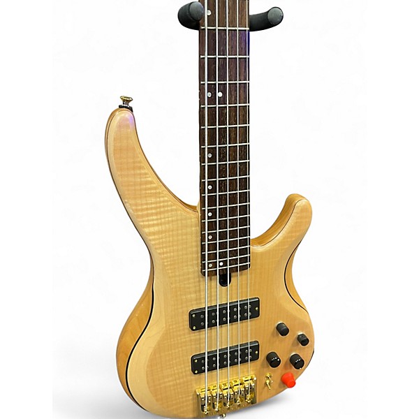 Used Yamaha TRBX605FM Natural Electric Bass Guitar