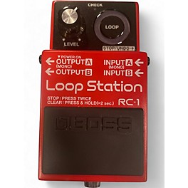Used BOSS RC1 Loop Station Pedal