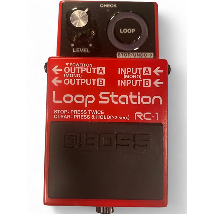 【中古】BOSS RC-1 Loop Station Used BOSS RC1 Loop Station Pedal | Guitar Center