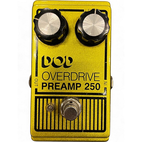 Used DOD Analog Overdrive Preamp 250 Effect Pedal