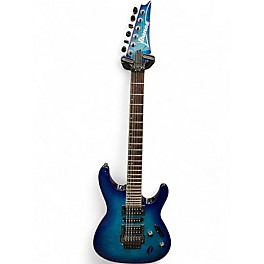 Used Ibanez S670QM DRAGON EYE BURST Solid Body Electric Guitar