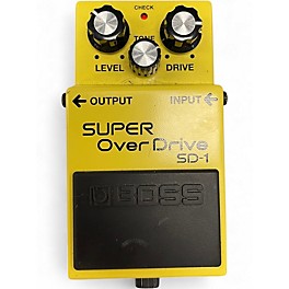 Used BOSS SD1 Super Overdrive Effect Pedal