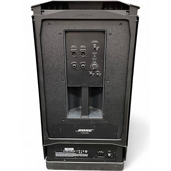 Used Bose F1 SUBWOOFER (X) Powered Subwoofer