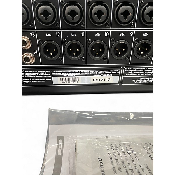 Used PreSonus studiolive 32s with road case Digital Mixer