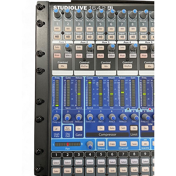 Used PreSonus studiolive 16.4.2 AI with Gator Road Case Digital Mixer