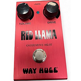 Used Way Huge Electronics WHE203 Red Llama Overdrive Effect Pedal