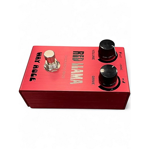 Used Way Huge Electronics WHE203 Red Llama Overdrive Effect Pedal