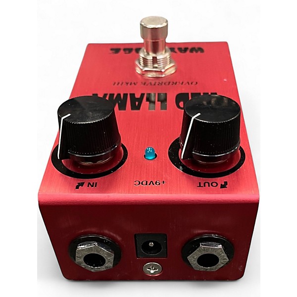 Used Way Huge Electronics WHE203 Red Llama Overdrive Effect Pedal