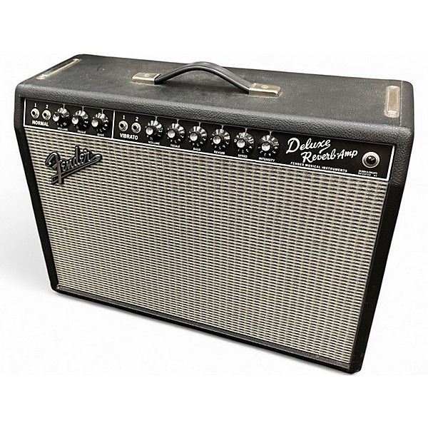 Used Fender 1965 Reissue Deluxe Reverb 22W Tube Guitar Combo Amp