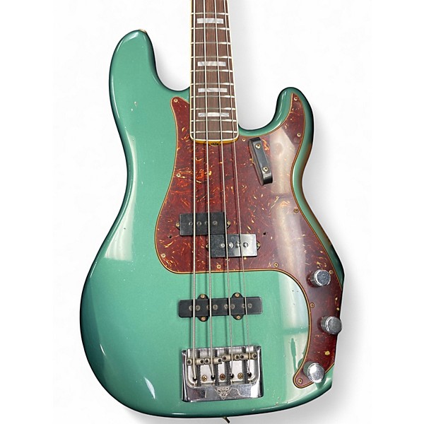Used Fender Custom Shop LTD P-Bass Special JRN Sherwood Green Metallic Electric Bass Guitar