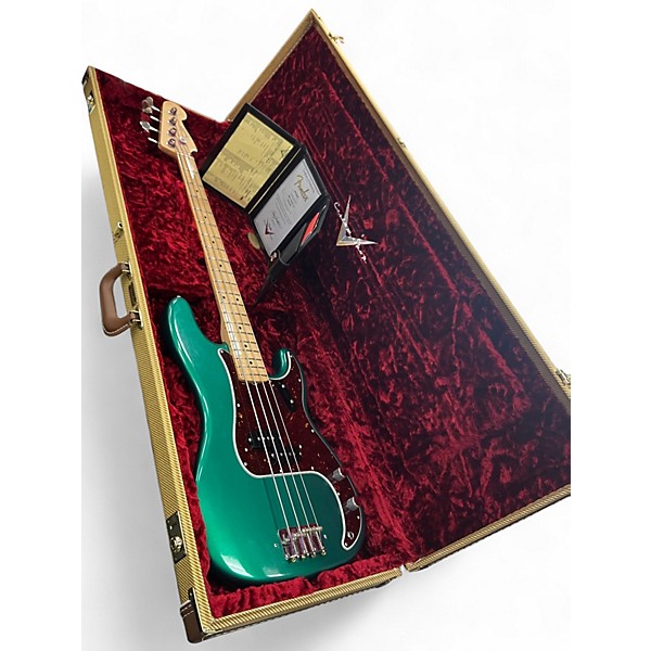 Used Fender Custom Shop 1960 P-Bass British Racing Green Electric Bass Guitar