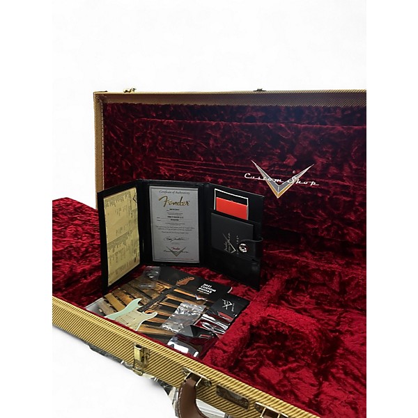 Used Fender Custom Shop 1960 P-Bass British Racing Green Electric Bass Guitar