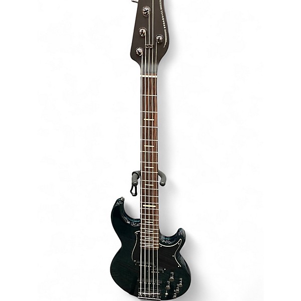 Used Yamaha BB735A indigo blue Electric Bass Guitar