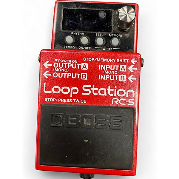 Used BOSS RC5 LOOP STATION Pedal