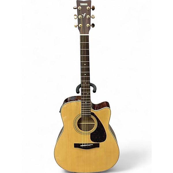Used Yamaha FX335C Natural Acoustic Electric Guitar