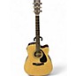 Used Yamaha FX335C Natural Acoustic Electric Guitar thumbnail