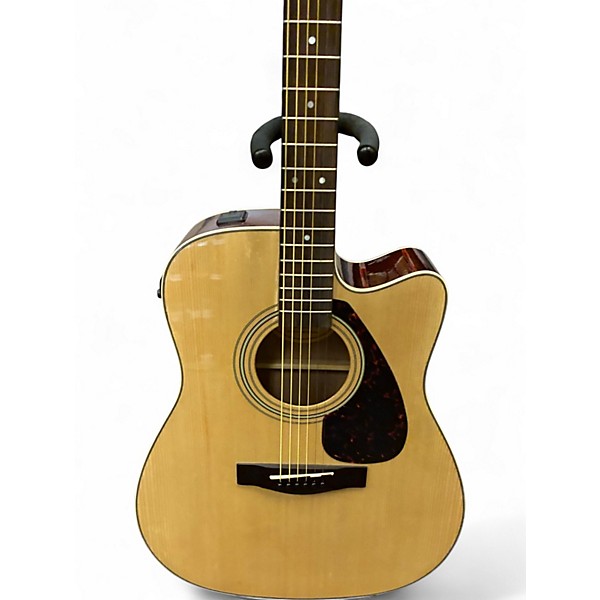 Used Yamaha FX335C Natural Acoustic Electric Guitar