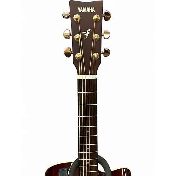 Used Yamaha FX335C Natural Acoustic Electric Guitar