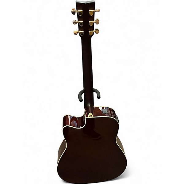 Used Yamaha FX335C Natural Acoustic Electric Guitar