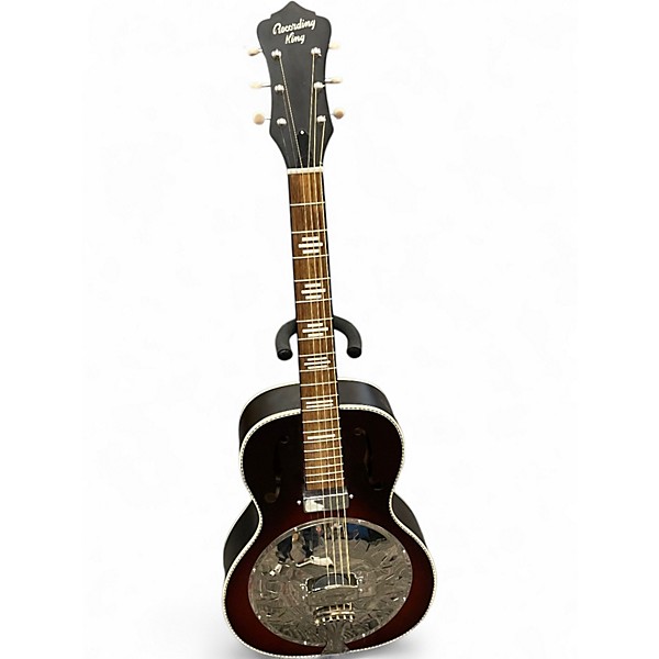 Used Recording King RPH-05 Dirty Thirties 2 Color Sunburst Acoustic Guitar