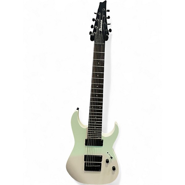 Used Ibanez RG8 8 String Classic White Solid Body Electric Guitar