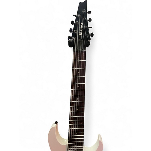 Used Ibanez RG8 8 String Classic White Solid Body Electric Guitar