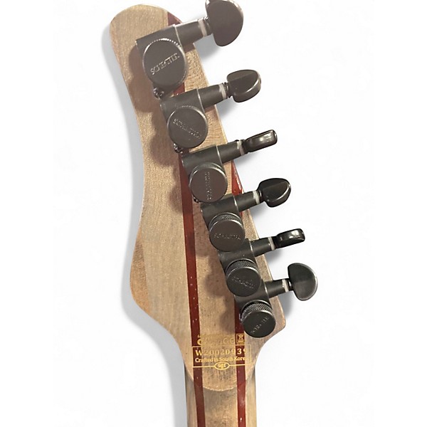 Used Schecter Guitar Research APOCALYPSE PT Red Solid Body Electric Guitar