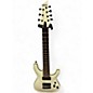 Used Schecter Guitar Research Demon 7 String White Solid Body Electric Guitar thumbnail