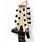 Used Schecter Guitar Research Demon 7 String White Solid Body Electric Guitar