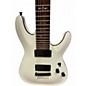 Used Schecter Guitar Research Demon 7 String White Solid Body Electric Guitar