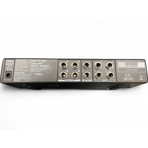 Used Behringer AMP800 MiniAMP 4-Channel Headphone Amp