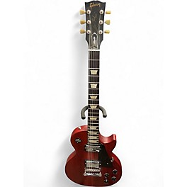 Used Gibson Les Paul Studio Crimson Red Trans Solid Body Electric Guitar