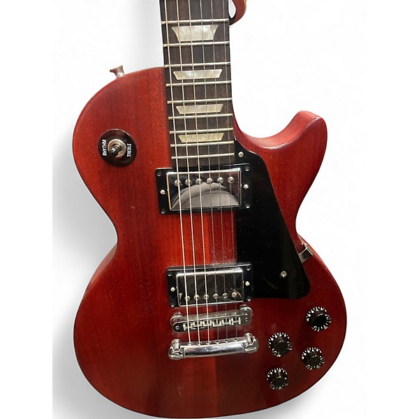 Used Gibson Les Paul Studio Crimson Red Trans Solid Body Electric Guitar